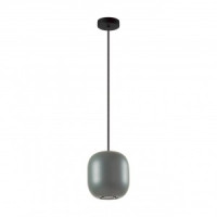 ODEON LIGHT 5060/1EA PENDANT ODL24 313 темн.зелен./чер./мет Подвес GU10 LED 4W COCOON 85