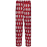 Пижама "Card" red, мужская, красный с рисунком, разм. one size