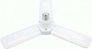 General св/д лампа E27 3-х лепестковая, повор.180 гр. 50W(4400lm) 6500K 6К 342x85 клевер-BR 661617