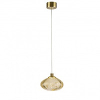 ODEON LIGHT 7042/4L L-VISION ODL25 413 св-к подвес. янт./бронзов/стекло IP20 LED 4W 3000K 220V MELA