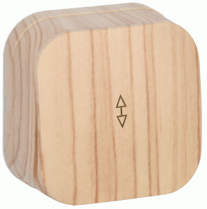 IEK GLORY выкл. ОУ 1 кл. проход. 10А ВСп10-1-0-ХС сосна EVH12-K34-10