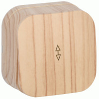 IEK GLORY выкл. ОУ 1 кл. проход. 10А ВСп10-1-0-ХС сосна EVH12-K34-10