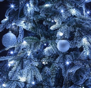 Гирлянда-нить ULD-S0500-050/DGA 50LED белый 5м., 8 реж. зеленый провод IP20 Uniel