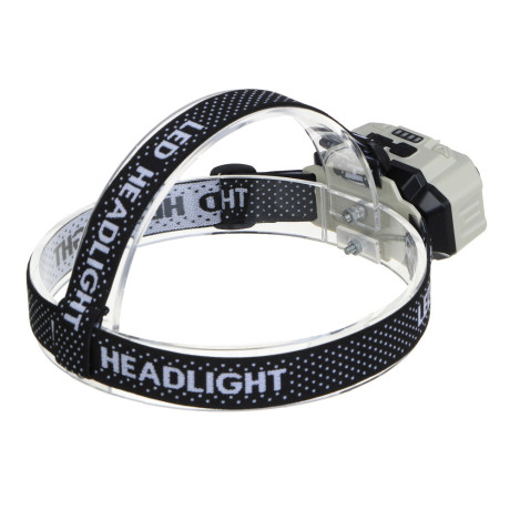 Фонарь налобный тм ЕРМАК,съемный аккумулятор,2СОВ,4 режима,1200мАч,Type C,красный свет,85х51х51 мм