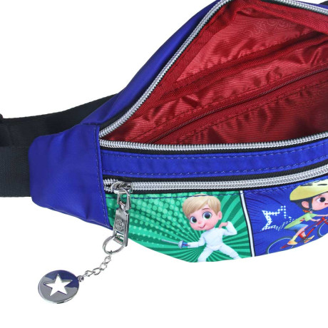 ВСЁГАЗИН Сумка поясная детская, полиэстер, 31х13см, 1 дизайн, ВГ22-18