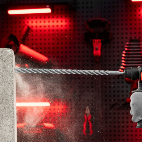 Бур по бетону, 18 x 400 мм, SDS PLUS c крестовой пластиной MATRIX