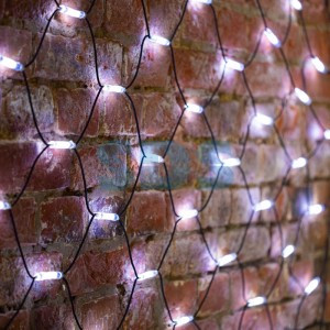 Гирлянда-сетка ул. 560LED бел. 2x4м (динам. код634183) чер.кауч, соед. IP67 217-135 Neon Night