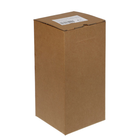 Ваза, 10х19,5 см, стекло, прозрачная