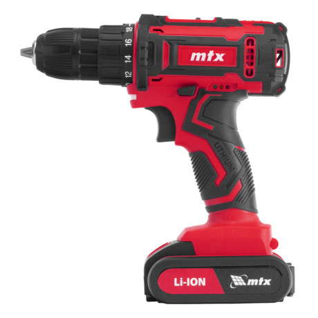 Дрель-шуруповерт аккумуляторная CDS-20, Li-Ion, 20 В// MTX
