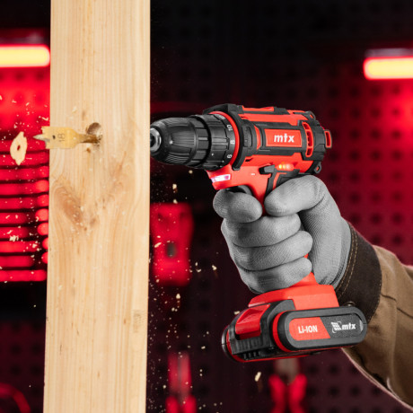 Дрель-шуруповерт аккумуляторная CDS-20, Li-Ion, 20 В// MTX