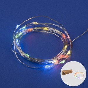 Гирлянда-нить св/д «Роса» 3xLR44(в/к) 2м 20 LED провод медн ULD-S0200-020/SСR/3LR Uniel