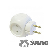 Тройник круглый белый 1410 х50/200