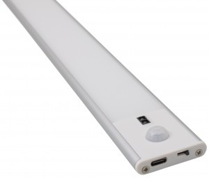 СТАРТ св-к св/д линейный модульный 8W(640lm) 4000K 4K 400мм PIR датчик вкл датч движения 106