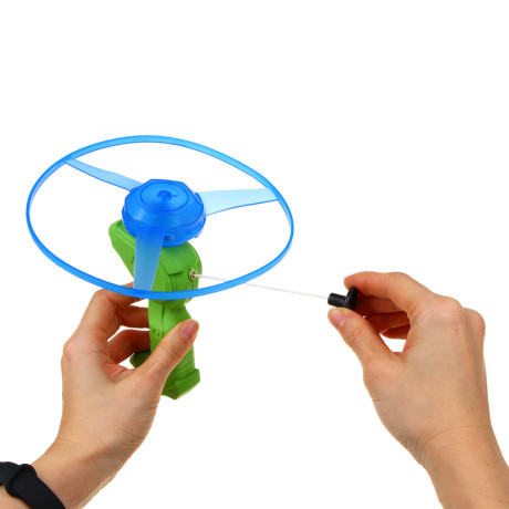 SILAPRO Вертушка светодиодная d14см, 2xLR41, 1LED, пластик