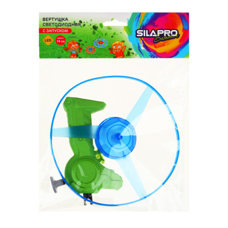 SILAPRO Вертушка светодиодная d14см, 2xLR41, 1LED, пластик