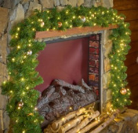 Гирлянда-нить Роса 220V ULD-S2000-200/DGA MULTI DEW 200LED теплый бел 20м провод зеленый IP20 Uniel