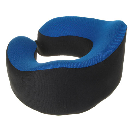 ЕРМАК Подушка для путешествий, u-образная, черно-синяя 27х25х14 см