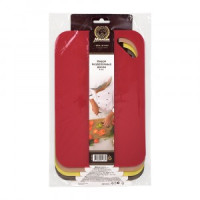 Доски разделочные 4шт/уп, 29*19*0,2см, гибкий пластик 17639 MARMITON