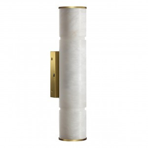 ODEON LIGHT 6674/12WA L-VISION ODL24 123 Бра лат./алебастр IP20 12W 540lm 3000K/4000K MARBELLA