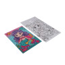 ХОББИХИТ Аппликация жемчужными стразами, пластик, картон, 22х33см, 3-6 дизайнов