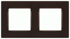 ЭРА 12 рамка СУ 2 мест. Классик, бронза 12-5202-13
