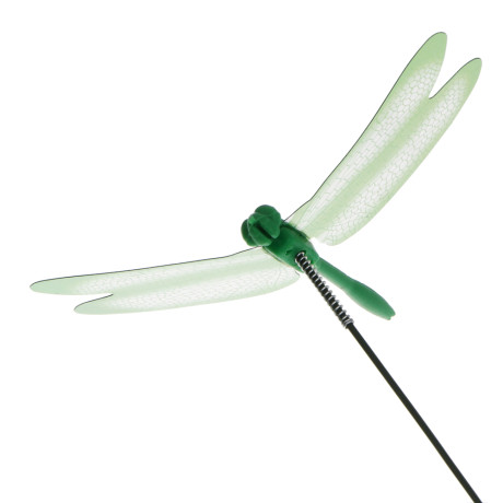 Фигурка на стержне "Стрекоза" тм INBLOOM, 5х9х25см, ПВХ, металл