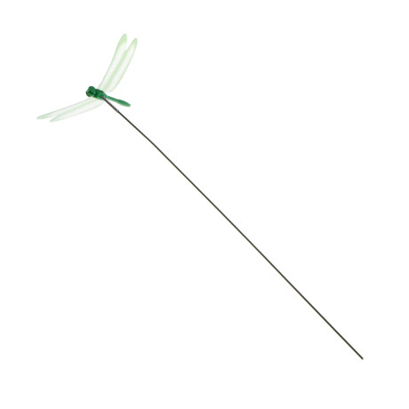 Фигурка на стержне "Стрекоза" тм INBLOOM, 5х9х25см, ПВХ, металл
