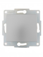 Lezard KARINA мех. выкл. СУ 1 кл. 10А матов. серебро (корп. ABS) 707-4388-100