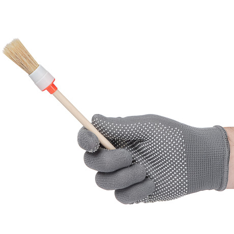 ЕРМАК Кисть круглая в пласт. корпусе нат. щетина № 2 (20мм