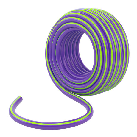 Шланг поливочный армированный, 3-х слойный, серия Violet, 3/4", 15 м Palisad