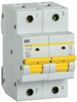 IEK автоматический выкл. ВА47-150 2Р 125А 15кА х-ка D MVA50-2-125-D