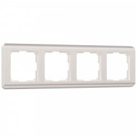 Werkel рамка СУ 4 мест. Stream (перламутровый) (WL12-Frame-04 a040878)W0042113 a051279