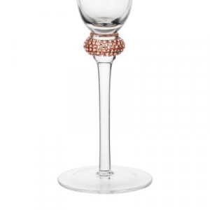 BY COLLECTION White Line Набор бокалов для шампанского, 2шт., 190 мл, 7,5х24 см, стекло