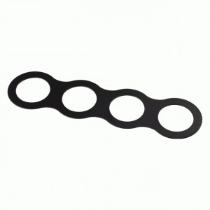 NOVOTECH 357924 NT19 157 черн. рамка декор к арт. 357585-357587, 357589, 357909-357910 METIS 385x100