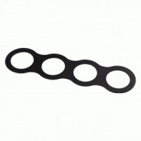 NOVOTECH 357924 NT19 157 черн. рамка декор к арт. 357585-357587, 357589, 357909-357910 METIS 385x100