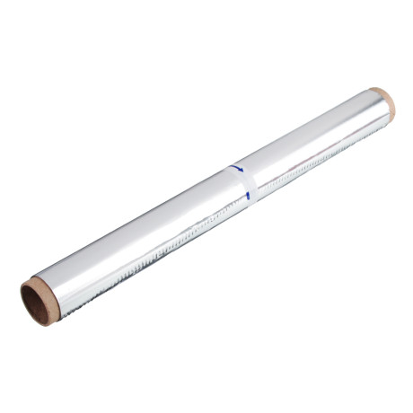 Фольга алюминиевая 29см х 5м, 9мкм, в пленке