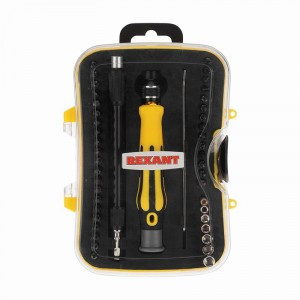 Набор отверток для точных работ 45 предметов REXANT, 12-4706