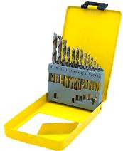 Свёрла по металлу 19шт 1,5мм-13мм