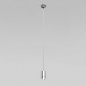 Eurosvet св-к подвесной LED 290lm 60х40х1150 металл хром Piccolo 50248/1 LED a061425
