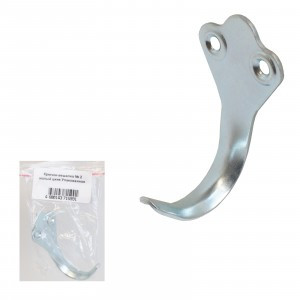 Крючок-вешалка № 2 малый цинк Инд.упаковка+ШК(500) Кунгур