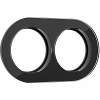 Werkel рамка ОУ 2 мест. (Черный) W0025108 a051629