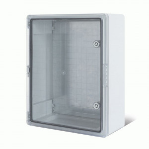 REXANT Корпус пластиковый ЩМПп с монтажной панелью,прозрач.дверц 350х250х150мм ABS УХЛ1 IP65 11-0411