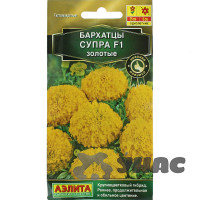 Бархатцы  Супра золотые Аэлита Ц