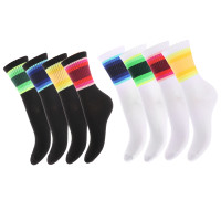 GALANTE Носки женские, р.23-25, 85% хлопок, 10% полиэстер, 5% спандекс, разноцветные, НВ22-22