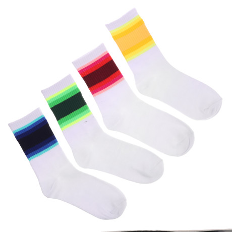 GALANTE Носки женские, р.23-25, 85% хлопок, 10% полиэстер, 5% спандекс, разноцветные, НВ22-22