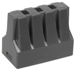 IEK строительно-монтажная клемма СМК 773-308 8х(0,75-2,5мм2) Cu/Al конт. паста UKZ-001-308