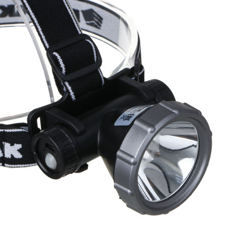 Фонарь налобный тм ЕРМАК, XH-P50 LED, 3 режима, 2000мАч, 8,3х6х7,3см, USB кабель, пластик