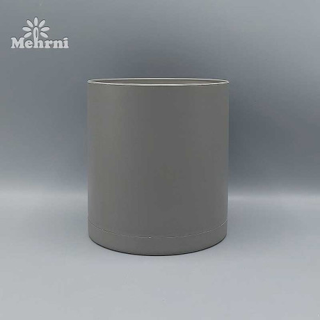 Горшок 0,50 л серый 103/10-3 х24