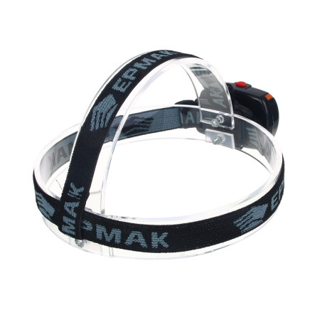 Фонарь налобный тм ЕРМАК, COB LED, 65 Лм, 3xAAA, 0,65 Вт, 6,5х4,7х3см, пластик