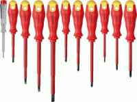 ОНЛАЙТ набор диэлектр. отверток (крест.PH 3шт,крест.PZ 3шт,шлиц SL 4шт,индик.1шт)OHT-Otd01-H11 90562